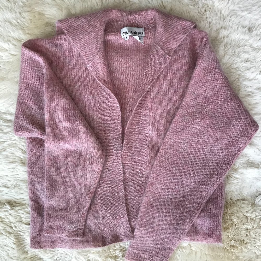Elliot Andrews Pink Wool Sweater